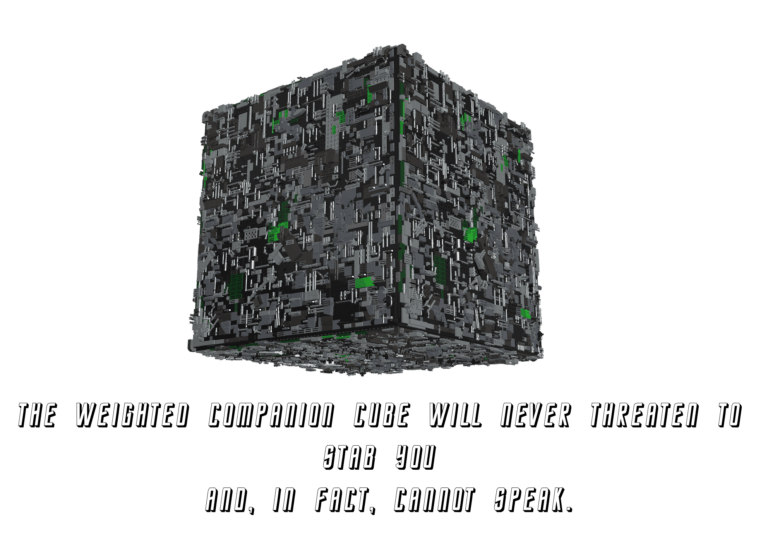 CPD10013a – Star Trek Borg Cube x Portal