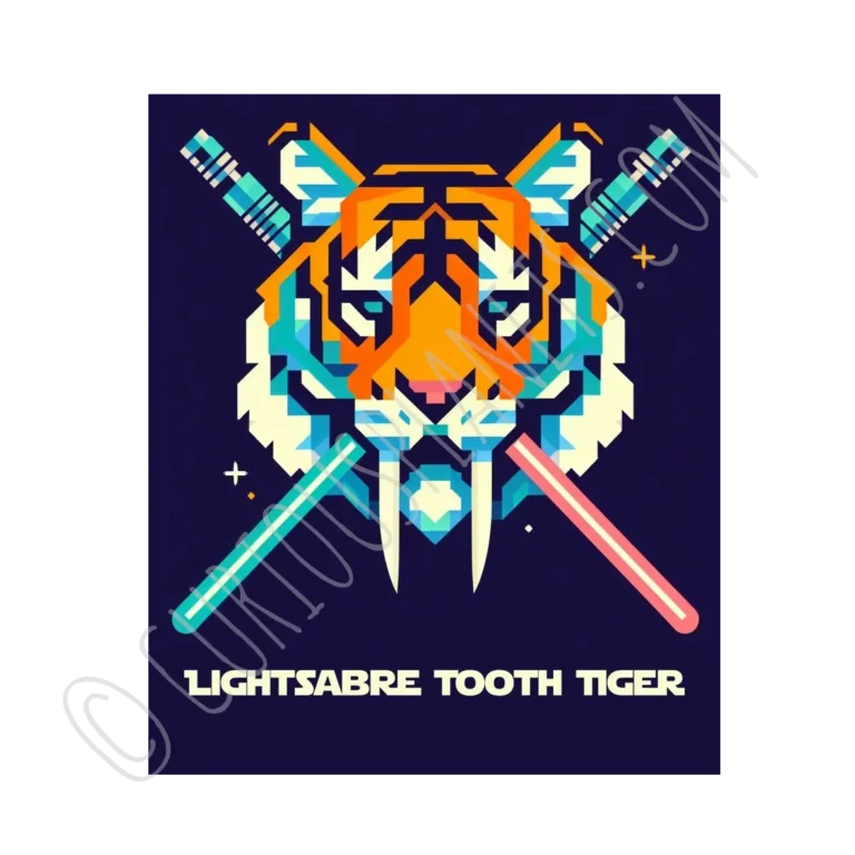 CPD10405a – lightsabre tooth tiger – WM